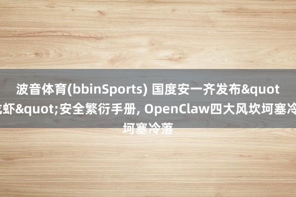 波音体育(bbinSports) 国度安一齐发布"龙虾"安全繁衍手册， OpenClaw四大风坎坷塞冷落