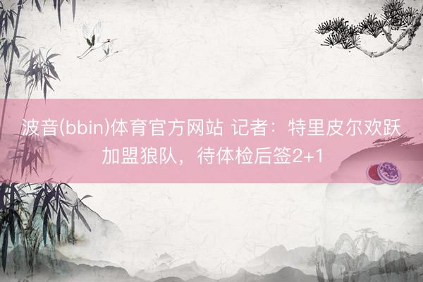 波音(bbin)体育官方网站 记者:特里皮尔欢跃加盟狼队,待体检后签2+1